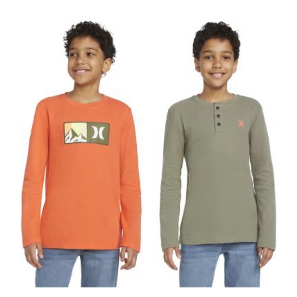 Hurley thermal tops